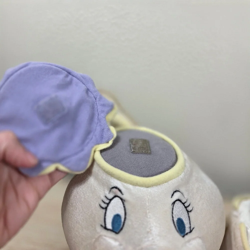 Vintage Disney Store Mrs Potts & Chip Talking Plush Beauty and the Beast